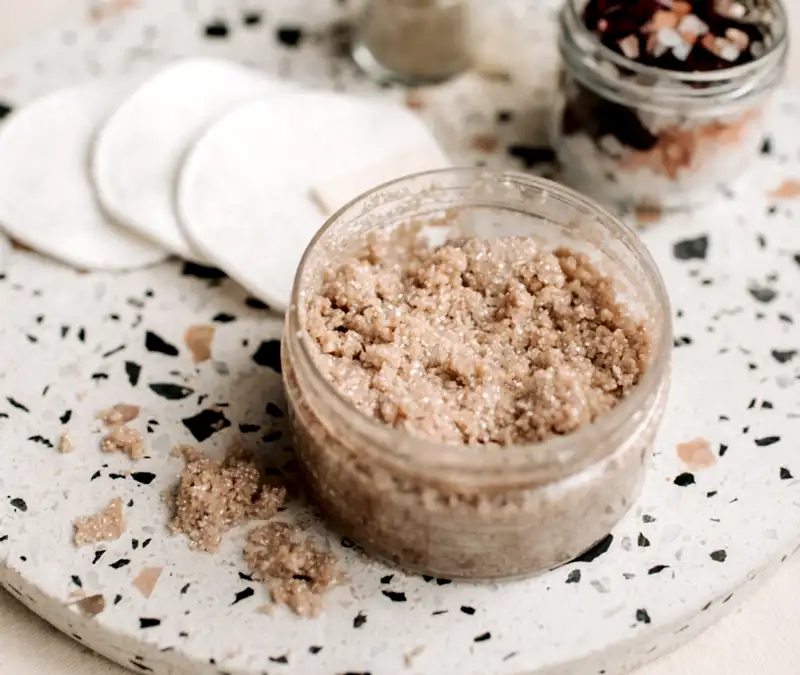 Exfoliating and Nourishing Salt Scrub Recipe from Lore Botanicals