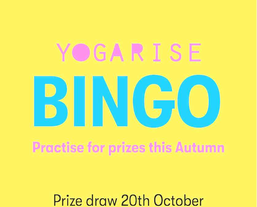 Yoga + Pilates Fun Bingo Challenge